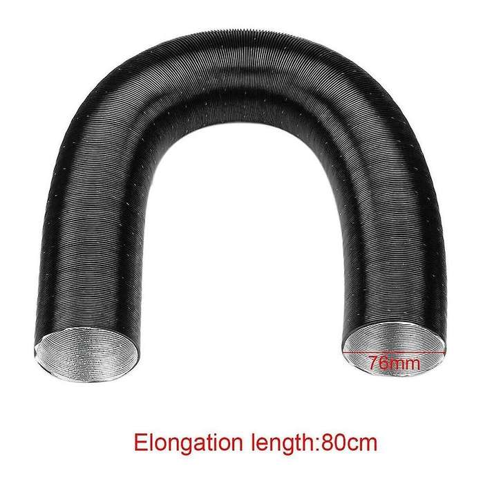 76 Mm Aluminum Foil Heater Hose for 6000w Car Air Duct Drain Hose