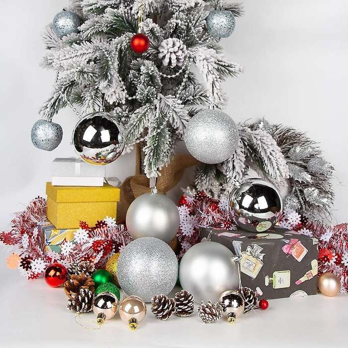 Christmas Ornament Balls Shatterproof Ball Decor,christmas Tree Ball