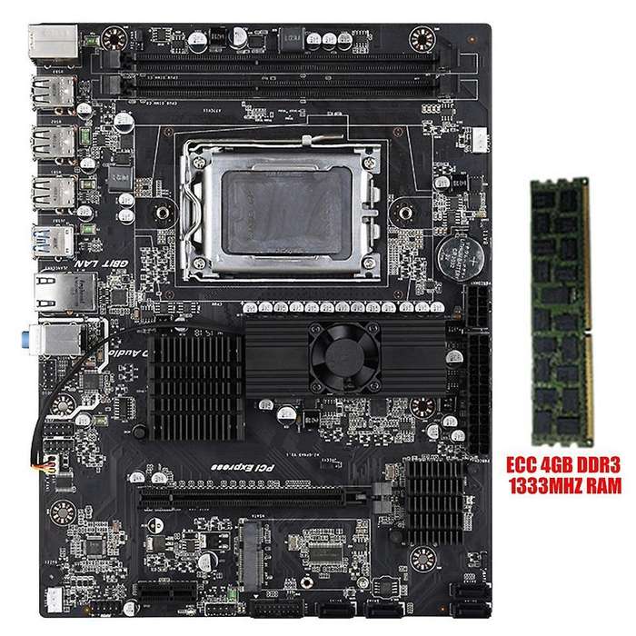 For Amd X89 Motherboard Support Amd Opteron Cpu with Ecc Ddr3 4g
