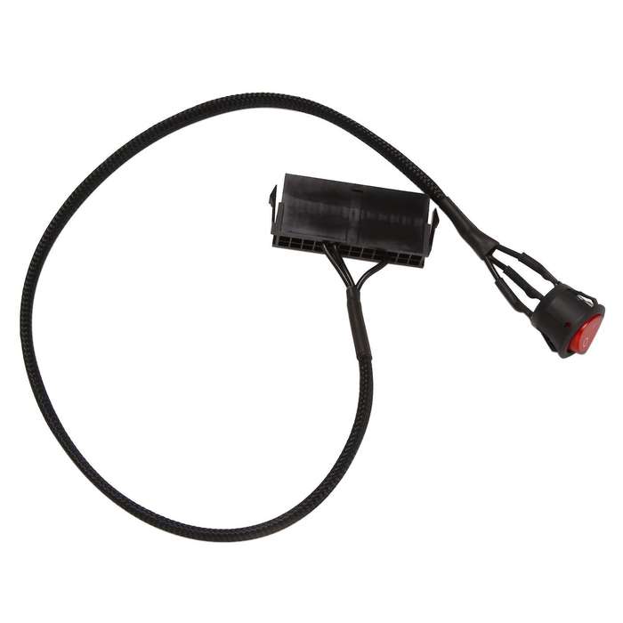 24-pin Female Atx Psu Up Jumper Ridge Cable with On/off Switch,50cm