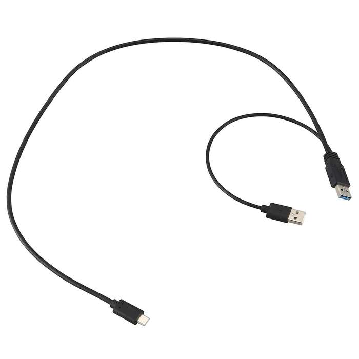 Usb 3.0 Male & Usb 2.0 Dual Power Data for Laptop & Hard Disk Cable