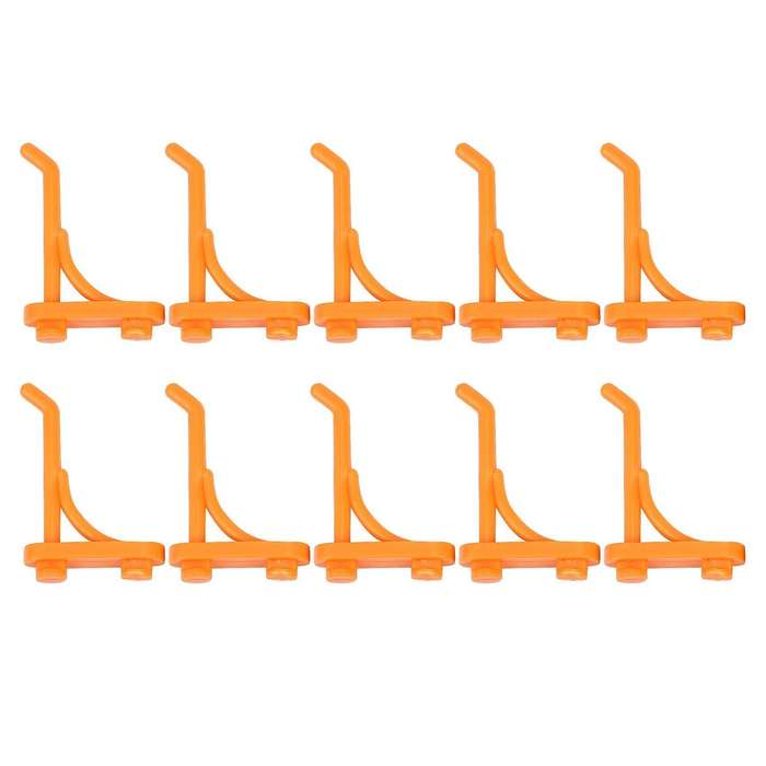 10 Pieces Wall-mounted Hardware Tools Hanging Plate Hole Plate Hook