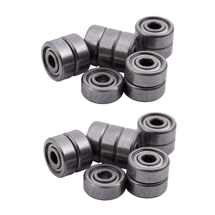 10 Pieces Miniatura Radial Rodamientos De Bolas 623zz 3x10x4mm