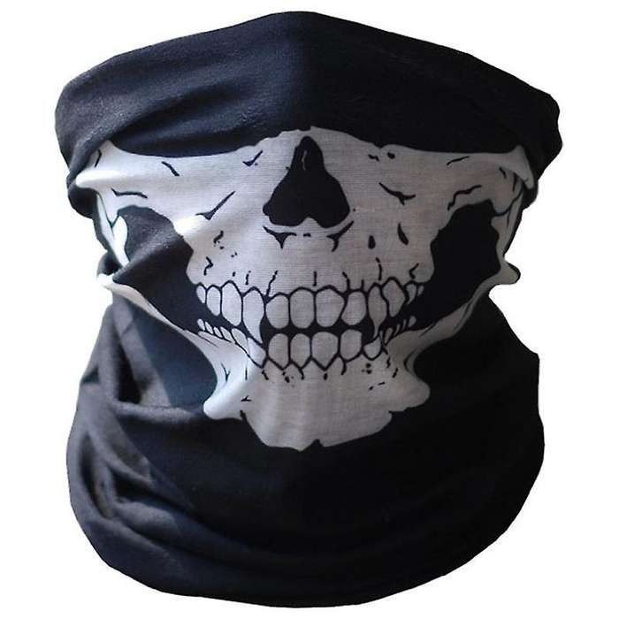 Halloween Mask Scary Skull Chin Mask Skeleton Ghost Gloves
