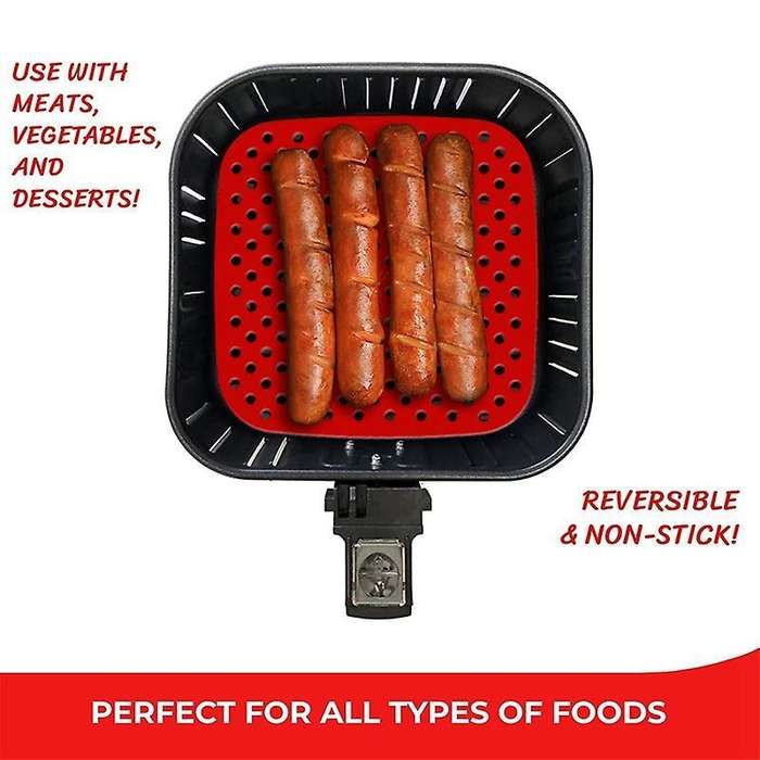 Reusable Air Fryer Mats for Cosori,instant ,power Xl,ninja 8.5 Inch