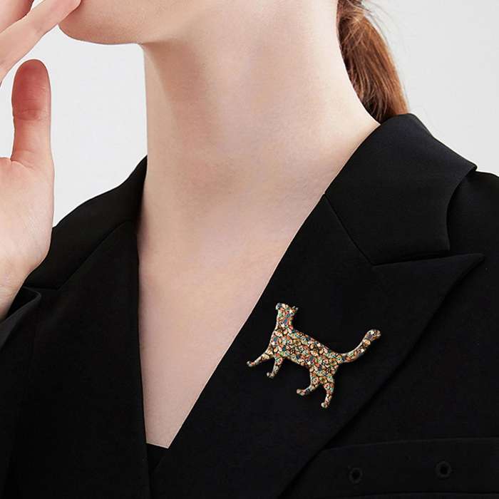 Diy Crystal Epoxy Kitten Brooch Lucky Cat Earring Jewelry Resin Mold