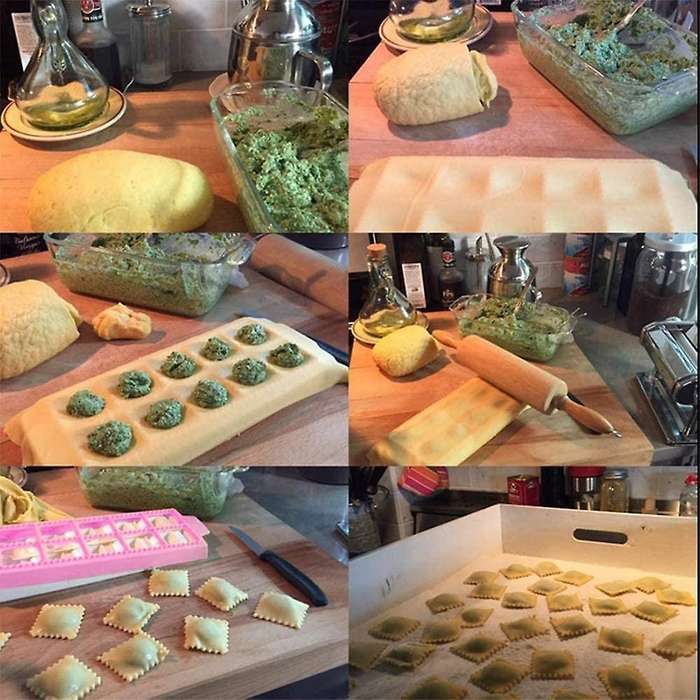 Ravioli Mould Square Ravioli Maker Tray 10 Grids Ravioli Trays