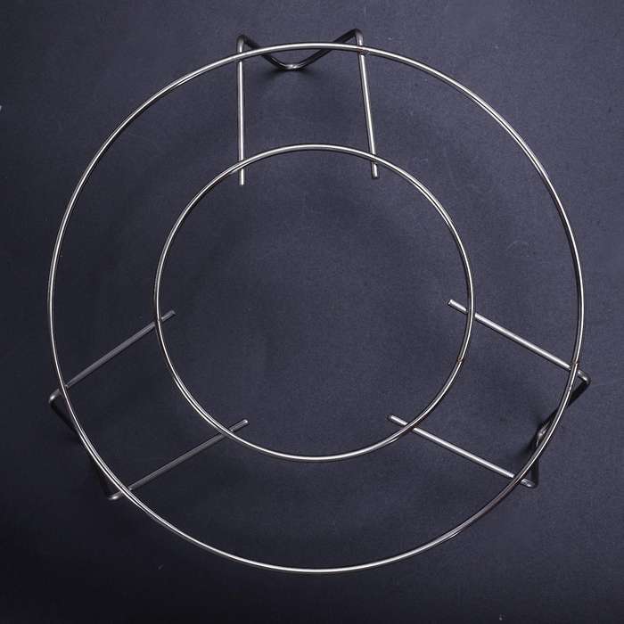 Housewife Kitchen Cooking Metal 3 Legs Steamer Rack Stand