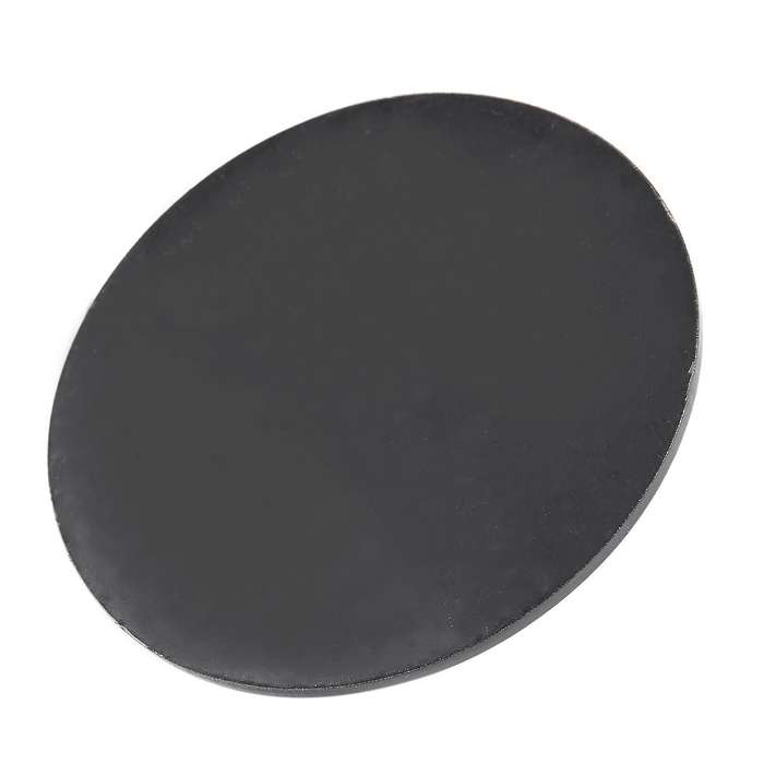 Black 3mm Acrylic Plastic Circular Plate Round Mirror Diameter: 50mm