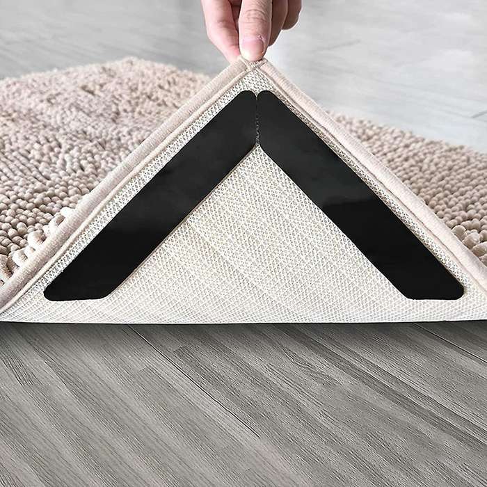 8 Pcs Rug Grippers for Area Rugs,non Slip Rug Grippers