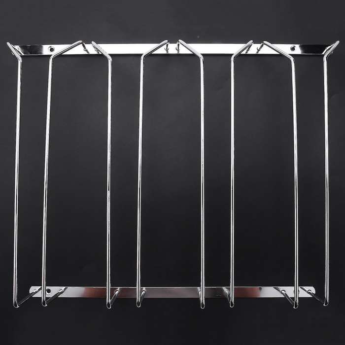 5x Under Cabinet Stemware Wine Glass Holder Rack 2.17 Inch Deep