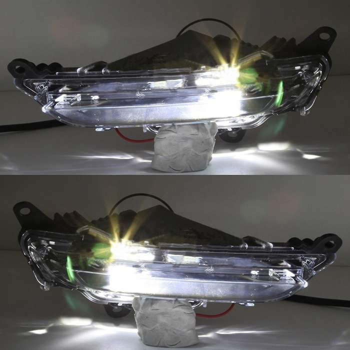 Right Drl Light Headlight Fog Light Led Daytime Running Lamp