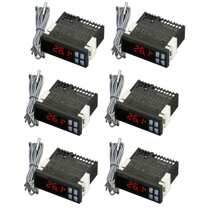 Lilytech 6x Zl-6231a, Incubator Controller, Thermostat with Timer