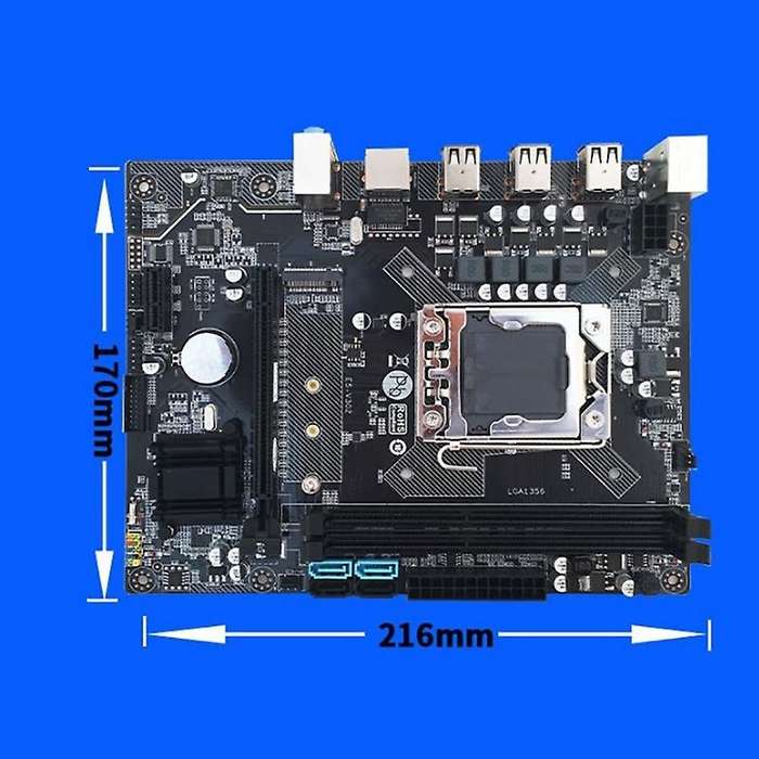X79 Computer Motherboard Lga 1356 Cpu Ddr3 Support M.2 Server Memory