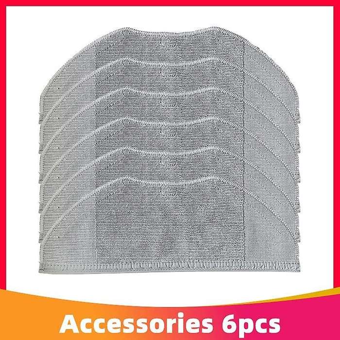 6pcs for Xiaomi Mijia G1 Vacuum Cleaner Mop Washable Dedicated Rag