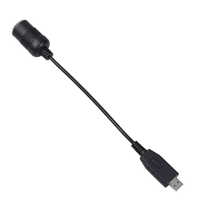Wired Controller Converter Adapter Usb Port to 12v Car Lighter Socket