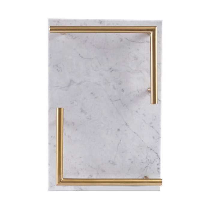 Marble Texture Trays Bathroom Tray with Handle Bathroom Tray B