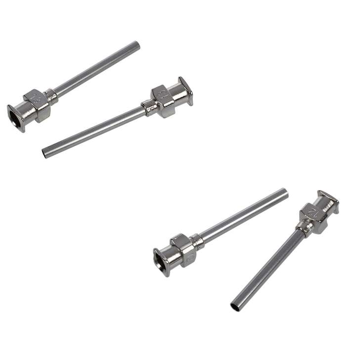 Stainless Steel Luer Lock Dispensing Needle Tip, 12 Gauge, 2.05mm Id