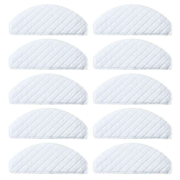 10pcs Disposable Rags for Ecovacs Deebot Ozmo T8 Vacuum Cleaner Mop