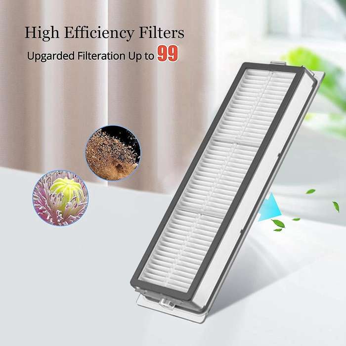 2pcs Parts for Xiaomi Dreame W10 Robotic Vacuum Cleaner Hepa Filter