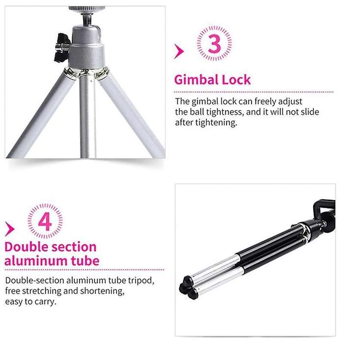 Mini Tripod for Phone Tripe Yg300/yg230 Projector Camera (red)