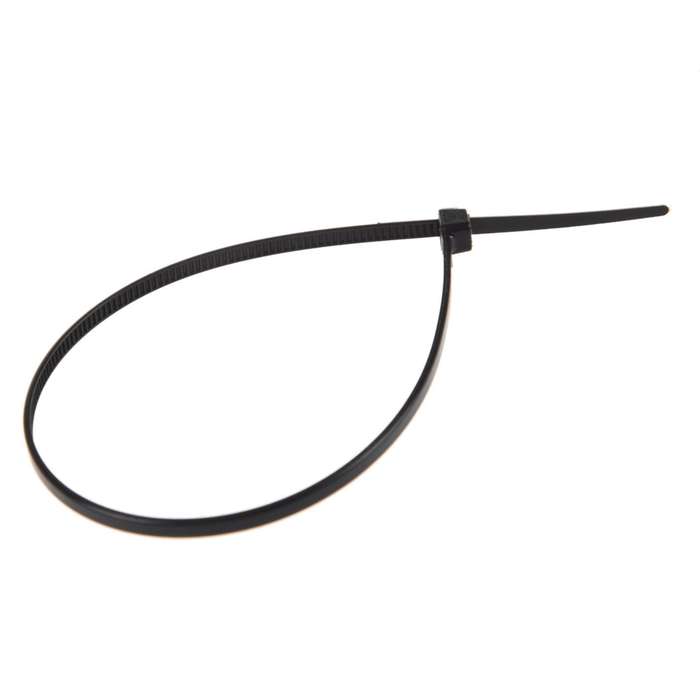 8 Inch Plastic Cable Zip Ties 100-pack (black)