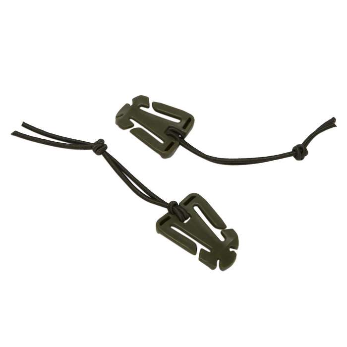 4pcs Molle Web Dominators with Elastic String,multipurpose Fastener