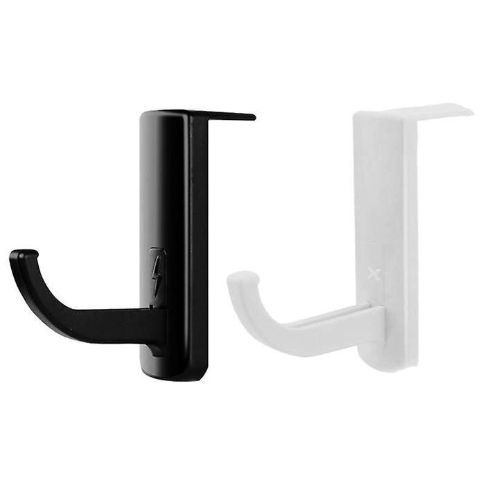 2pcs Headset Hook Universal Headphone Hanger Pc Monitor Desk Headset