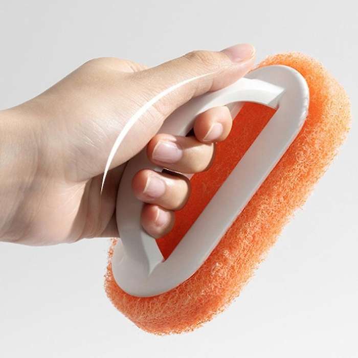 Kitchen Cleaning Bathroom Toilet Glass Wall Cleaning Bath Brush 2