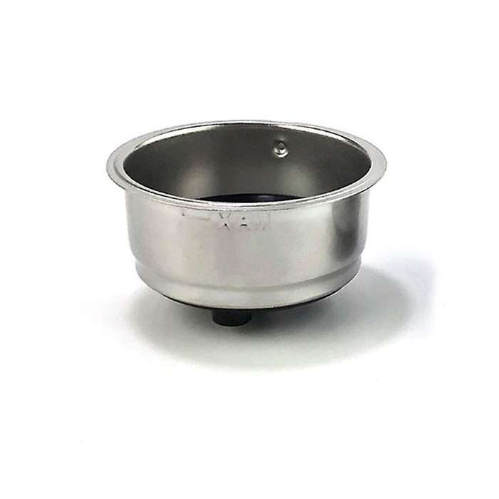 Stainless Steel Coffee Filter Basket for Home Office(double Cup)