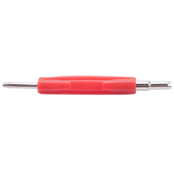 Car Bikes Red Plastic Grip Tyre Valve Core Remover Removal Tool Key