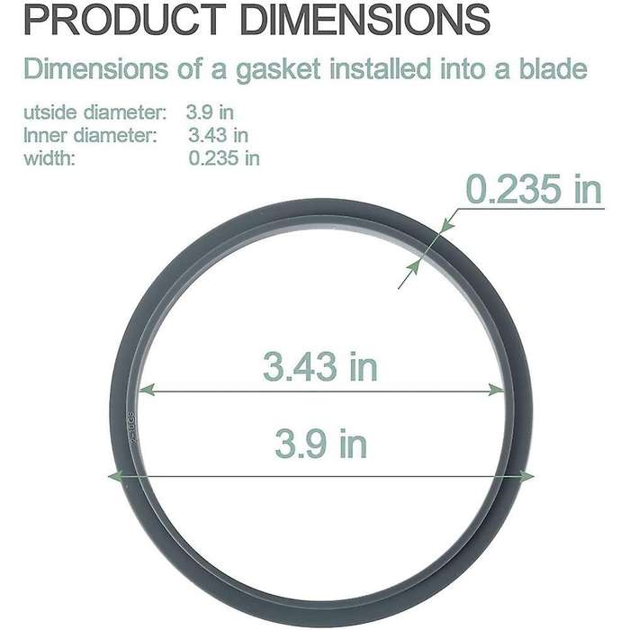 6 Pcs Gasket Replacement, Parts for Nutribullet Pro Blender 900w