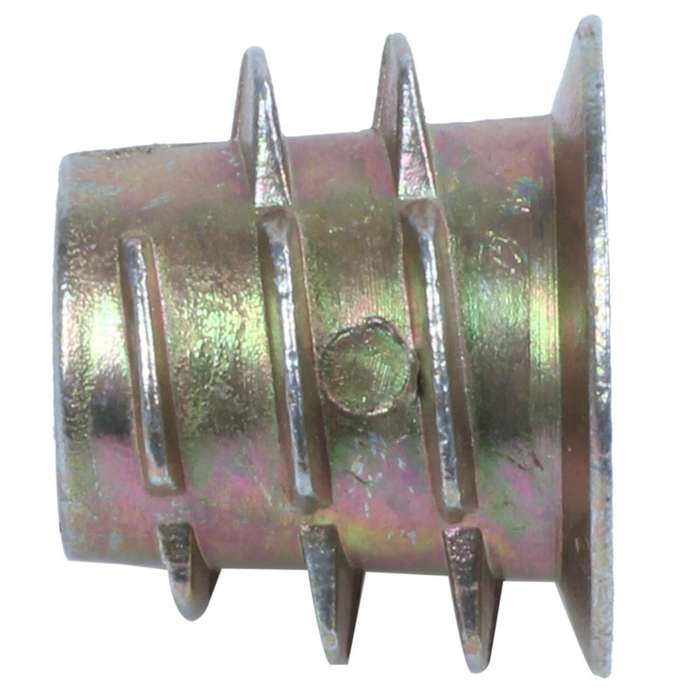 30 Pcs M6x10mm Hex Socket Screw In Thread Insert Nut for Wood