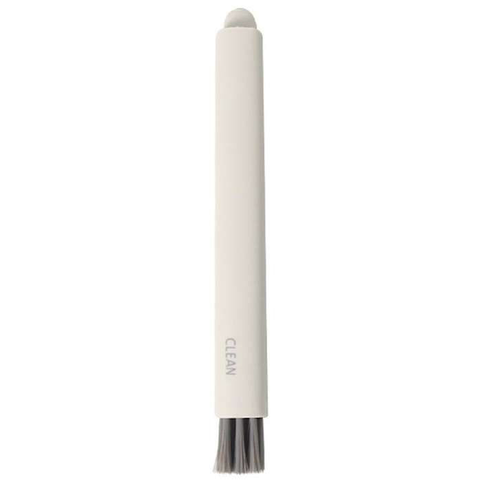 Coffee Machine Crevice Cleaning Brush Plastic Long-handled Bean,white