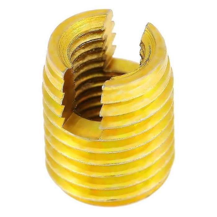 10pcs M8 X M5 X 10mm Self Tapping Insert Nuts for Thread Repairing