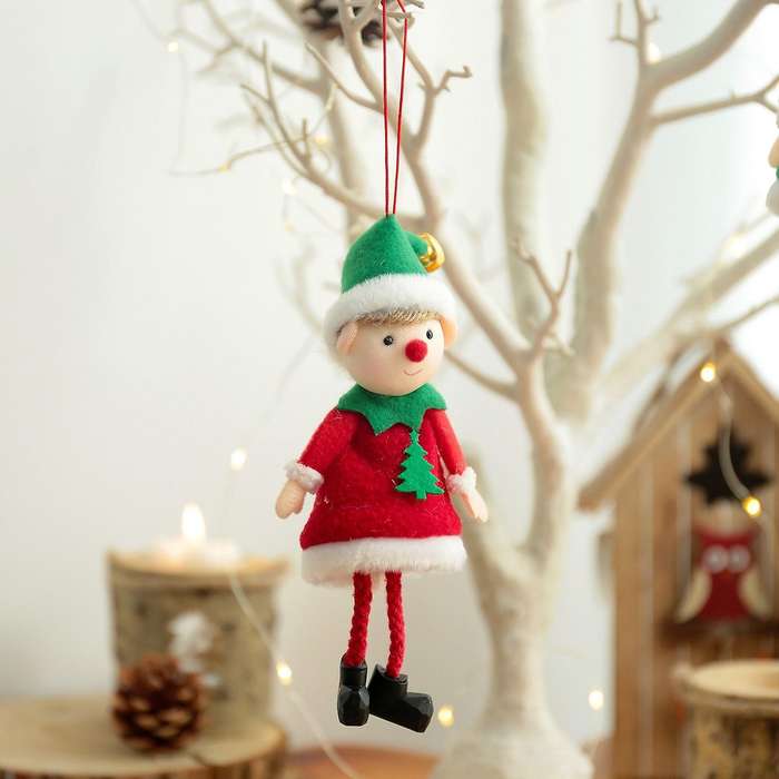 Christmas Angel Girl Doll New Year Christmas Ornaments Pendant Gift