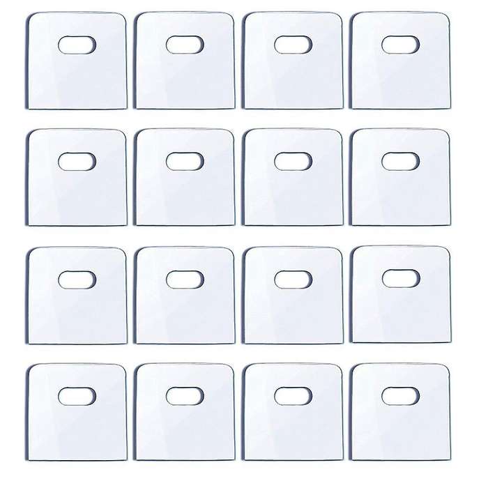 16 Set/ 32 Pieces Clear Vertical Blind Repair Tabs, Vertical Blind
