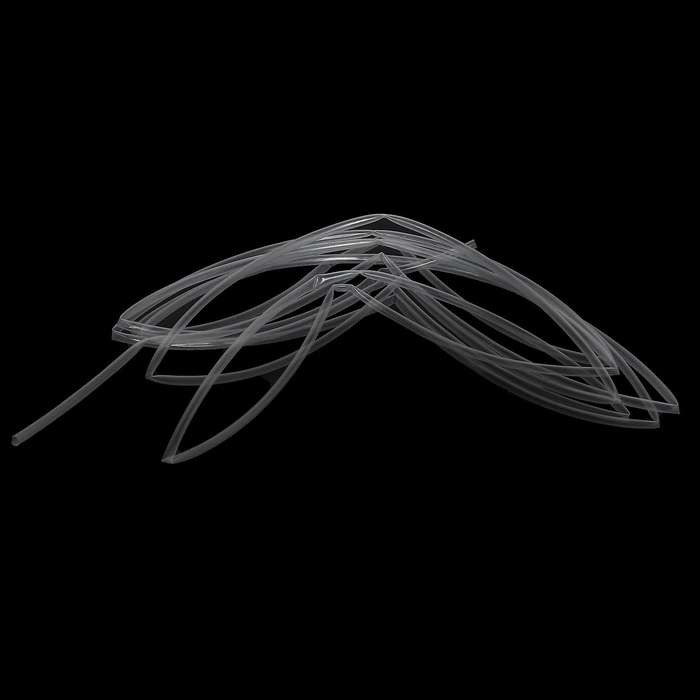 2x Transparent Heat Shrink Tube Sleeve, Car Wiring, Diameter 5mm 5m