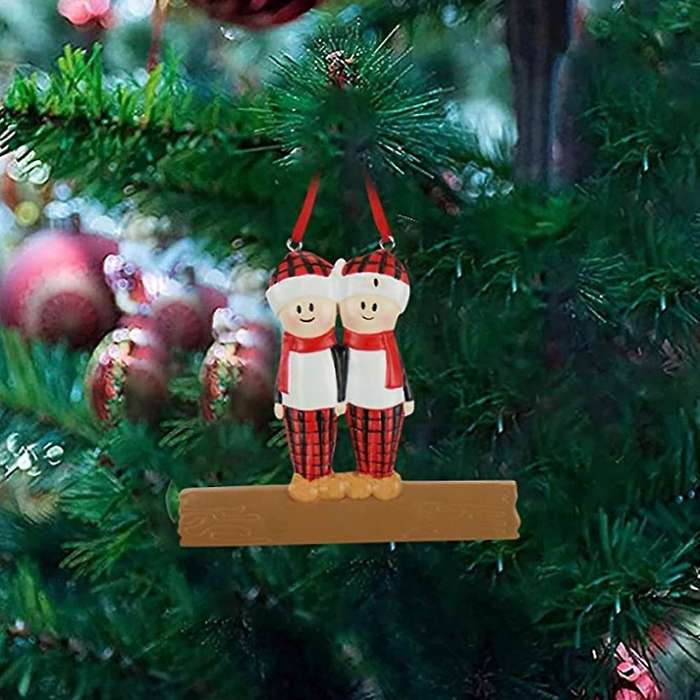 Creative Gifts Children Family 4 People Christmas Tree Decoration