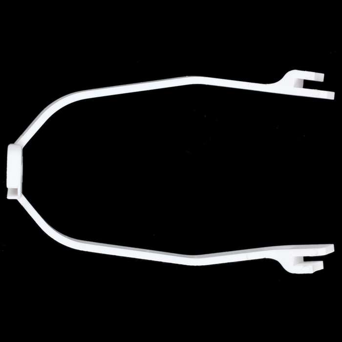 Rear Mudguard Bracket Rigid Support Accessories Parts (white)