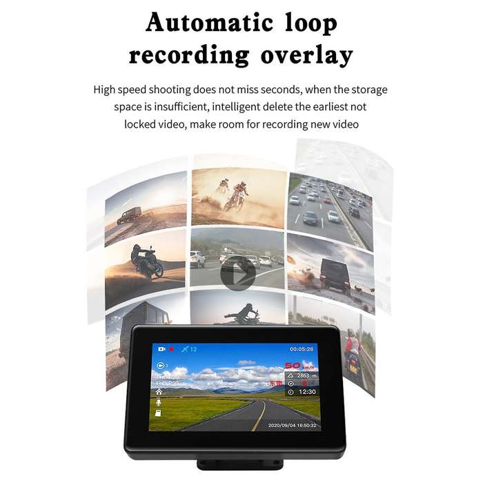 Hud C20-m Head Up Display Auto Car Gps Speedometer for Motorcycle Acc