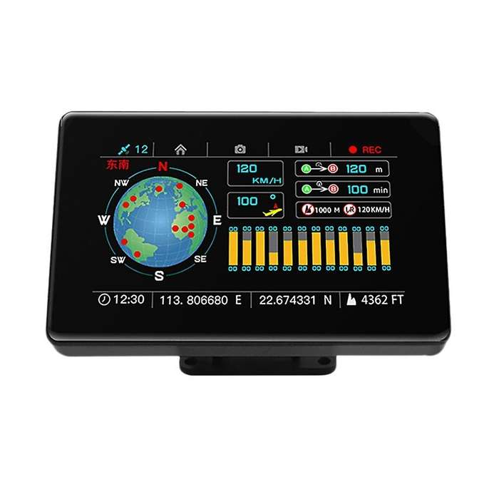 Hud C20-m Head Up Display Auto Car Gps Speedometer for Motorcycle Acc