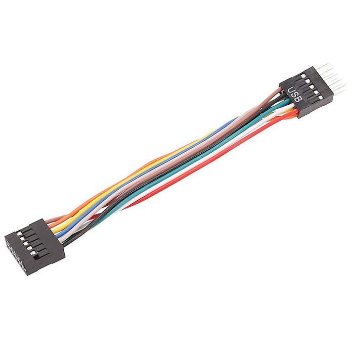 2pcs Adapter Cable 12p Motherboard to Ordinary Chassis Adapter Cable