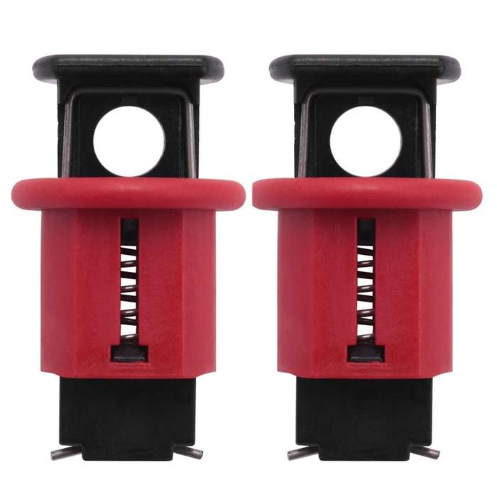 2x Circuit Breaker Lock Electrical Miniature Circuit Lockout Device