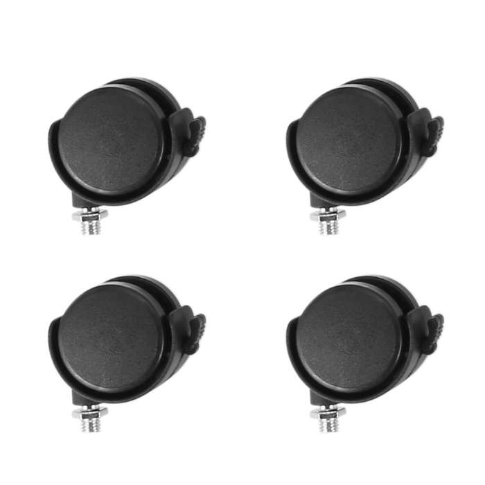 Metal Plant Flower Pot Stand Trolley On Wheels Home Tools (6-pack)