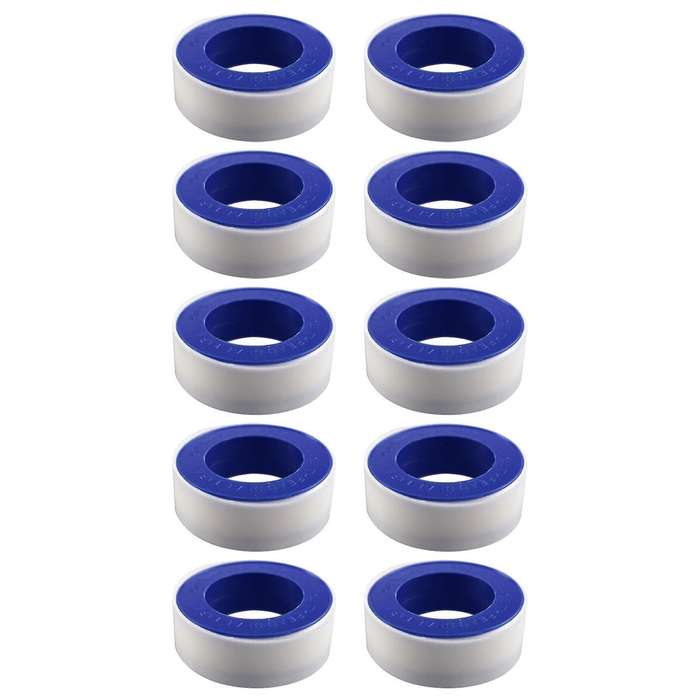 10pcs Ptfe Tape, Suitable for Plumber, Shower Head Plumber Tape