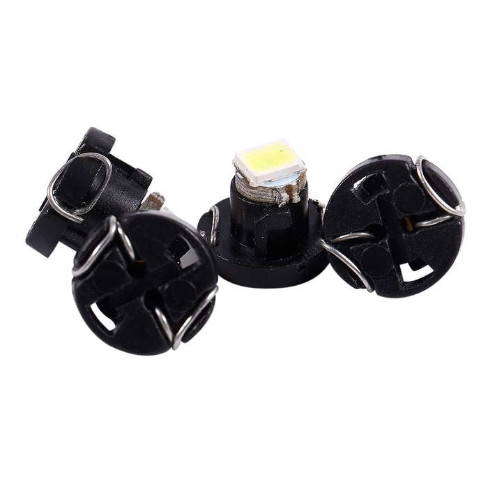 4pcs T3 White 1210 3528 Smd Led Dashboard Dash Light Lamp Bulb for Car