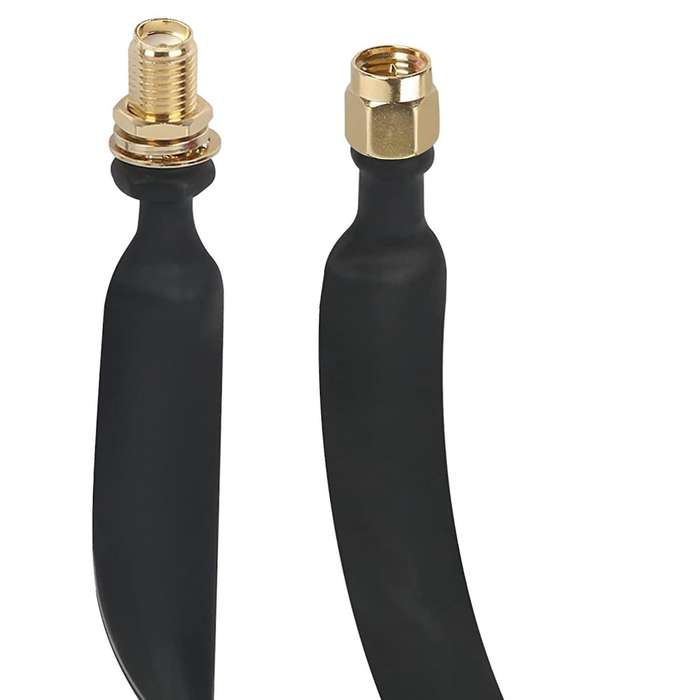 Lora Flat Cable Sma Male to Sma Female Window for Lora Wifi