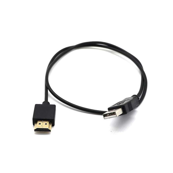 Hdmi 1.4 Male to Usb 2.0 Plug Adapter Connector Charger Cable