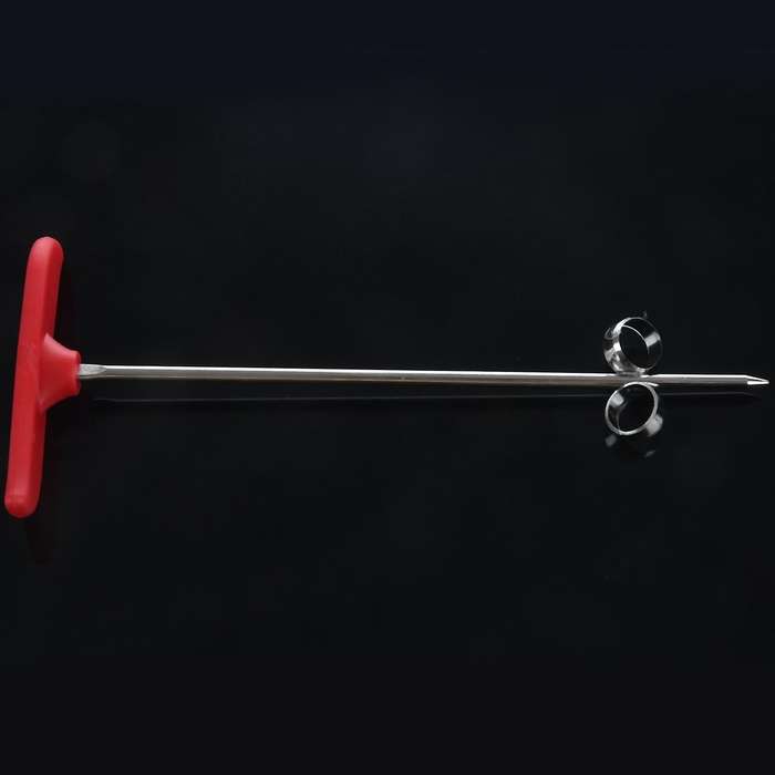 Vegetable Fruit Stainless Steel Manual Spiral Carving Cutter Red